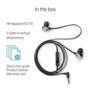 HP In-Ear Stereo Headset H2310 (Black w. Silk Gold) (1XF62AA) – Westgate Technologies Limited (1)