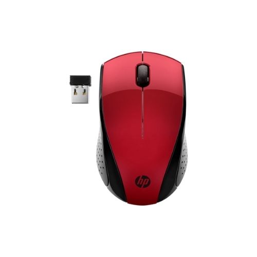 Affordable HP Wireless Mouse 220 Sunset Red