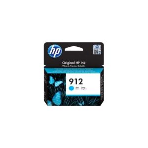 HP 912 Cyan Original Ink Cartridge-westgate technologies ltd